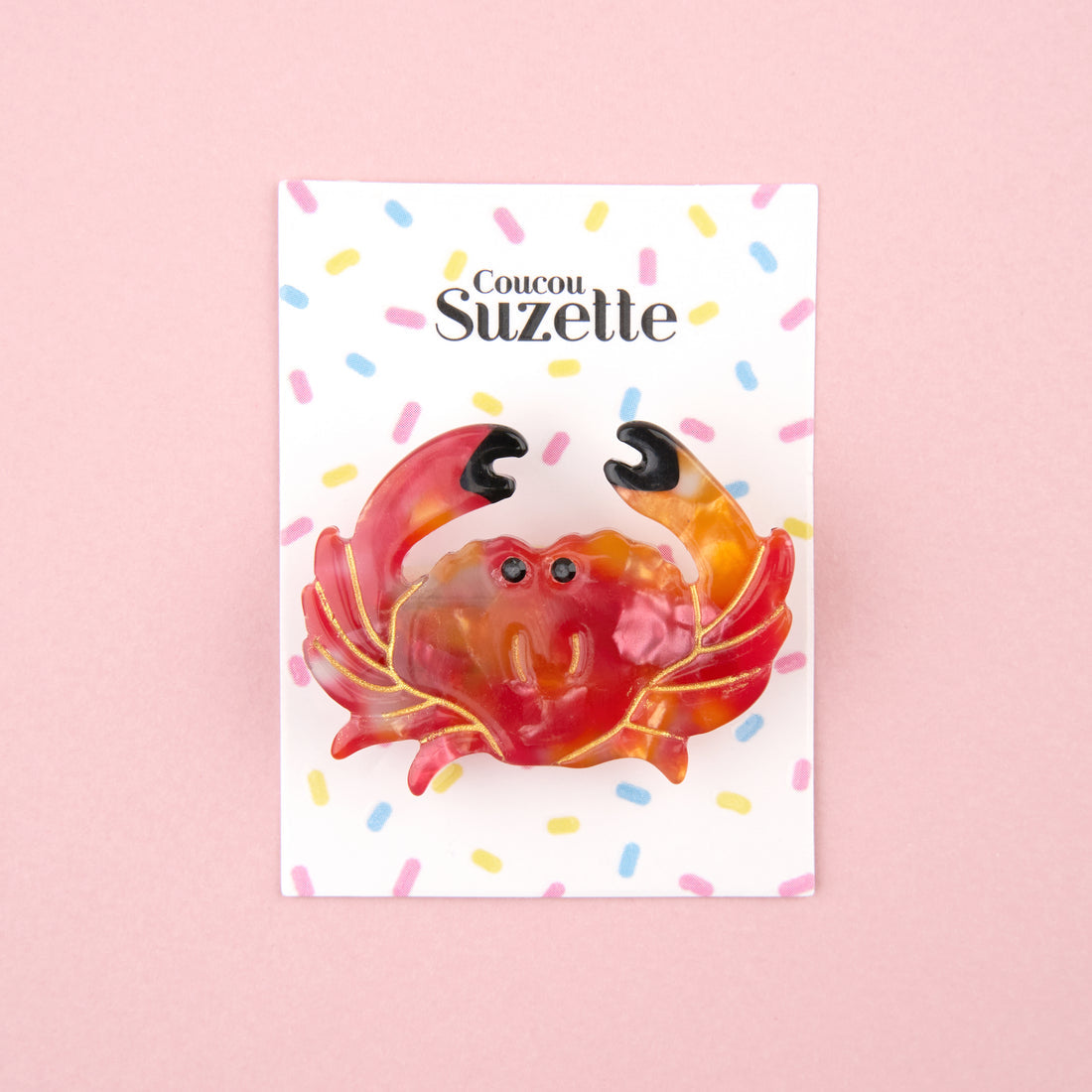 Coucou Suzette Crab hair clip