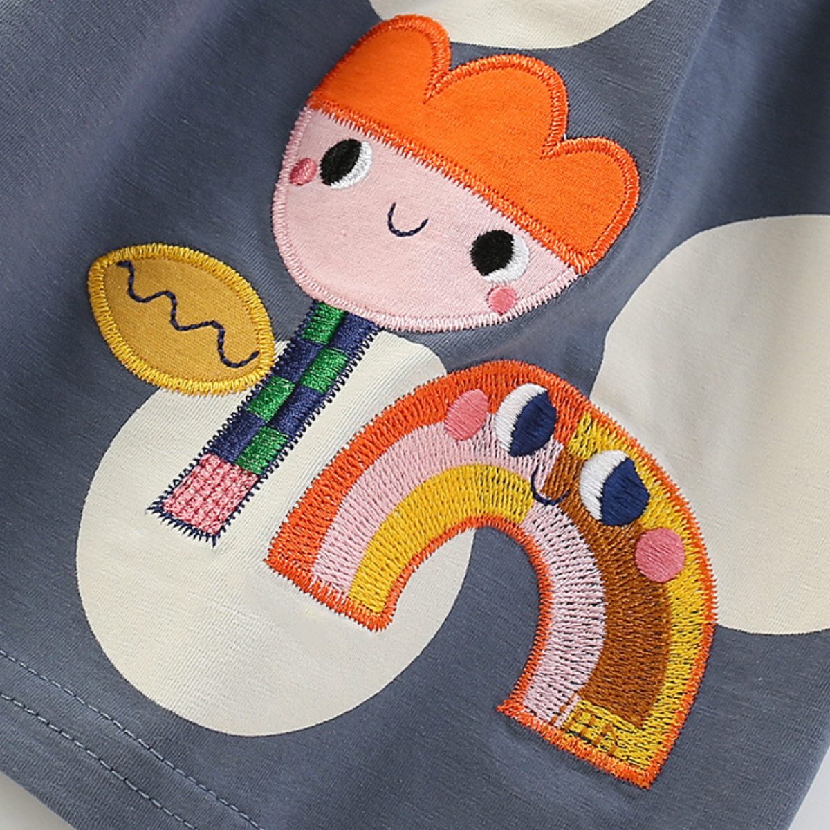 Rainbow Friends Polka Dot Dress