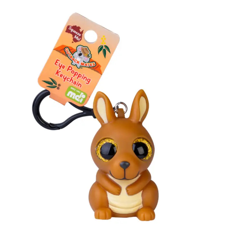 Kangaroo Eye Popping Keychain