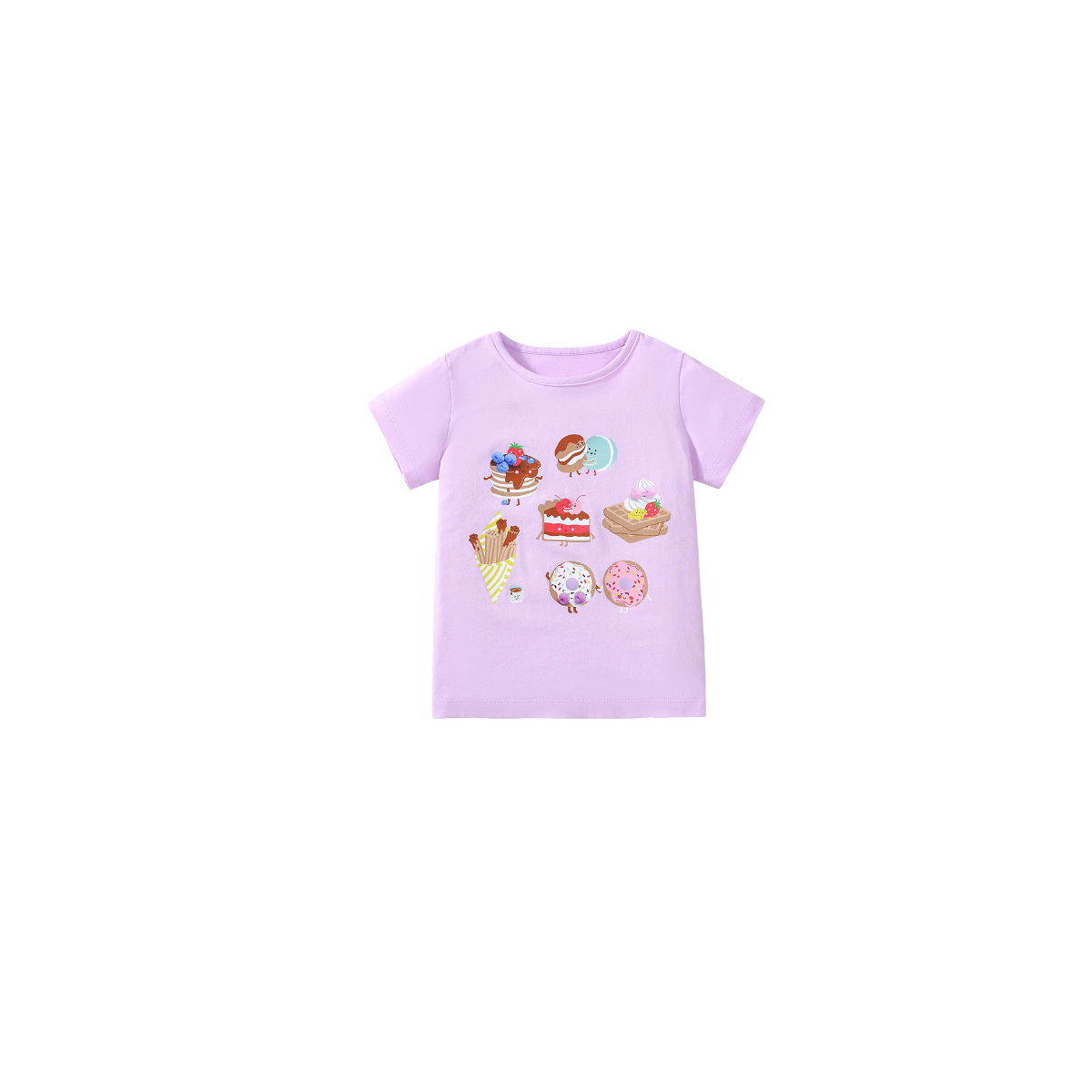 Happy Dessert Lilac Tee