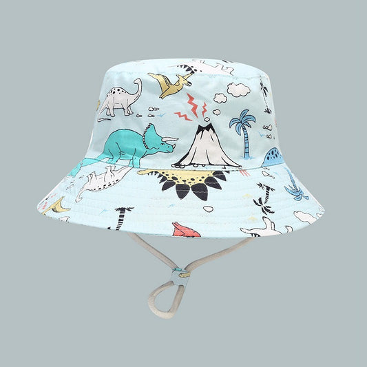 Kids Sun hat - Dinosaur
