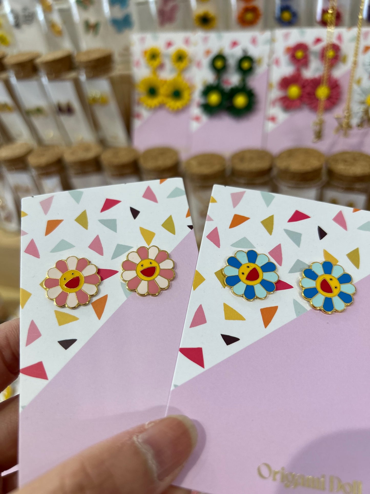 Happy Sunflower Earring