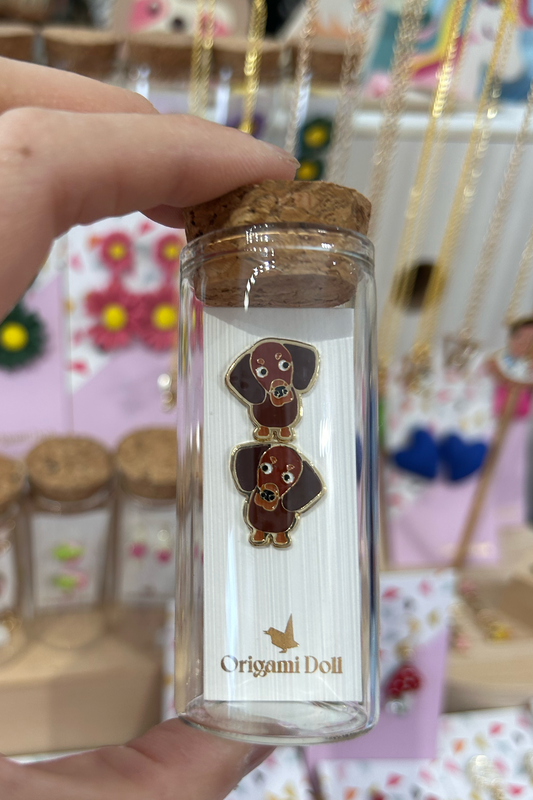 Dachshund Earring