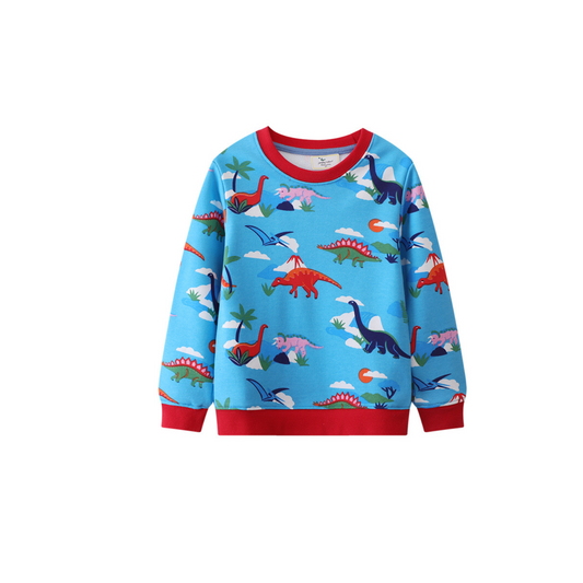 Prehistoric Kids Cotton Pullover