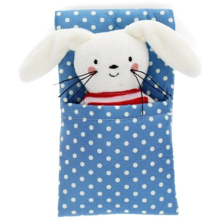 Mini bunny in a little box