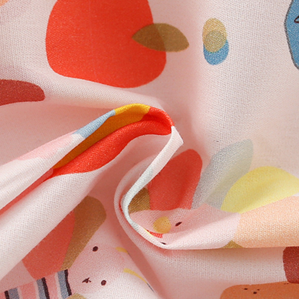 Animal and Rainbow Print Dress