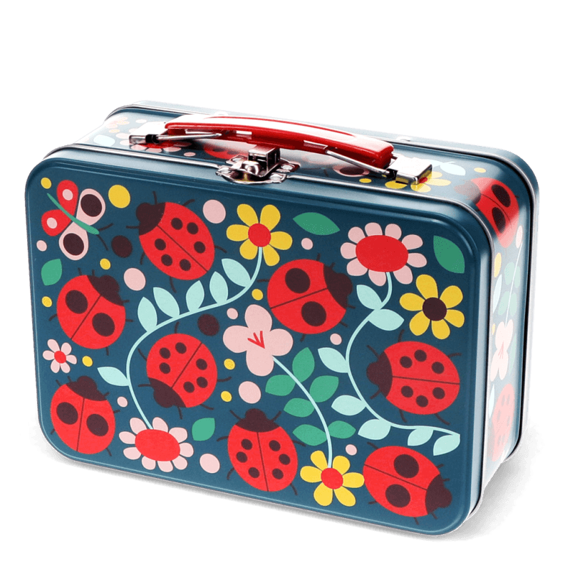 Rex London Tin Case - ladybird