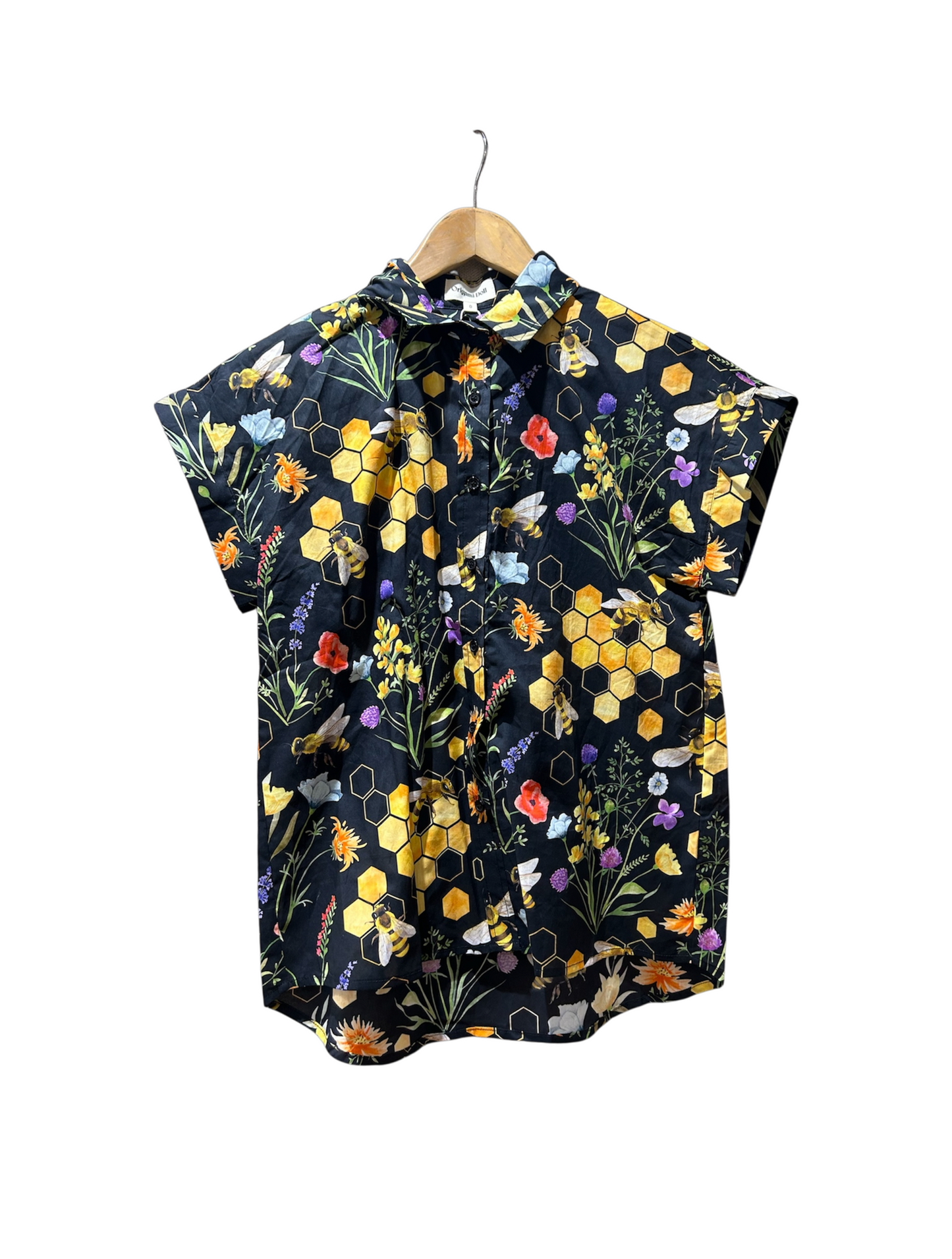 Essential collar shirt - Bees