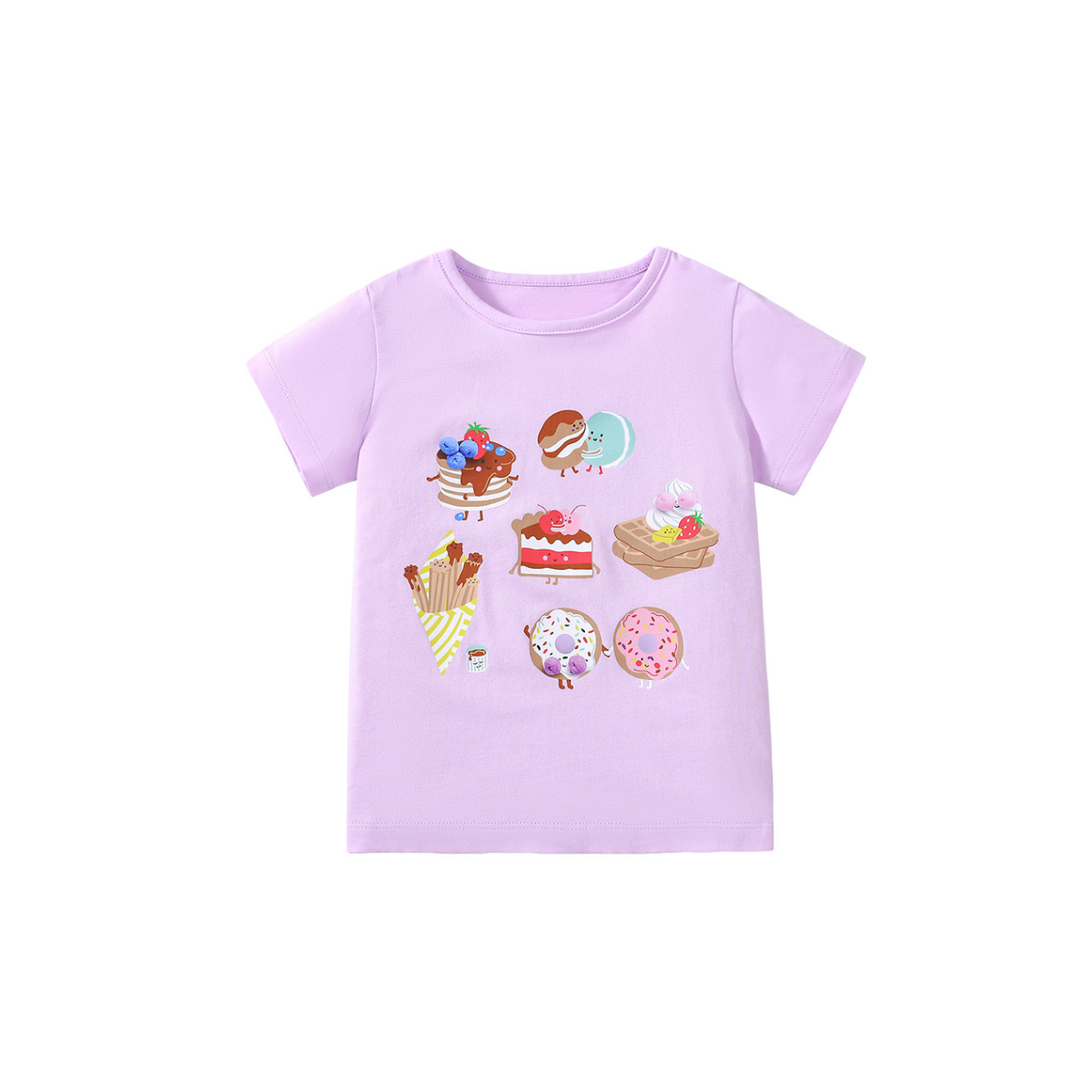 Happy Dessert Lilac Tee