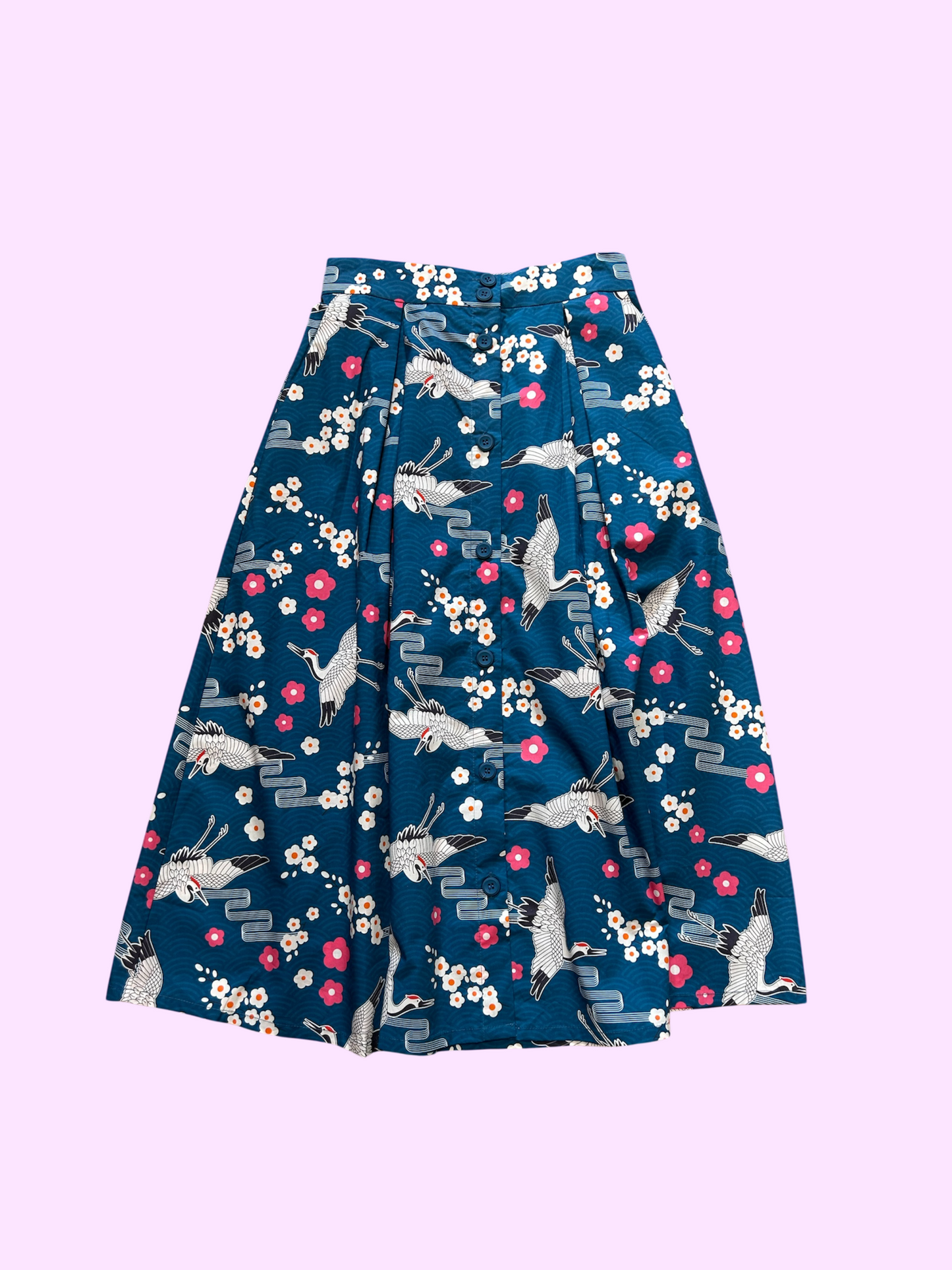Ashley Skirt - crane teal
