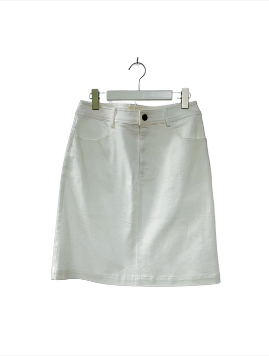 Everyday Classic stretch denim skirt