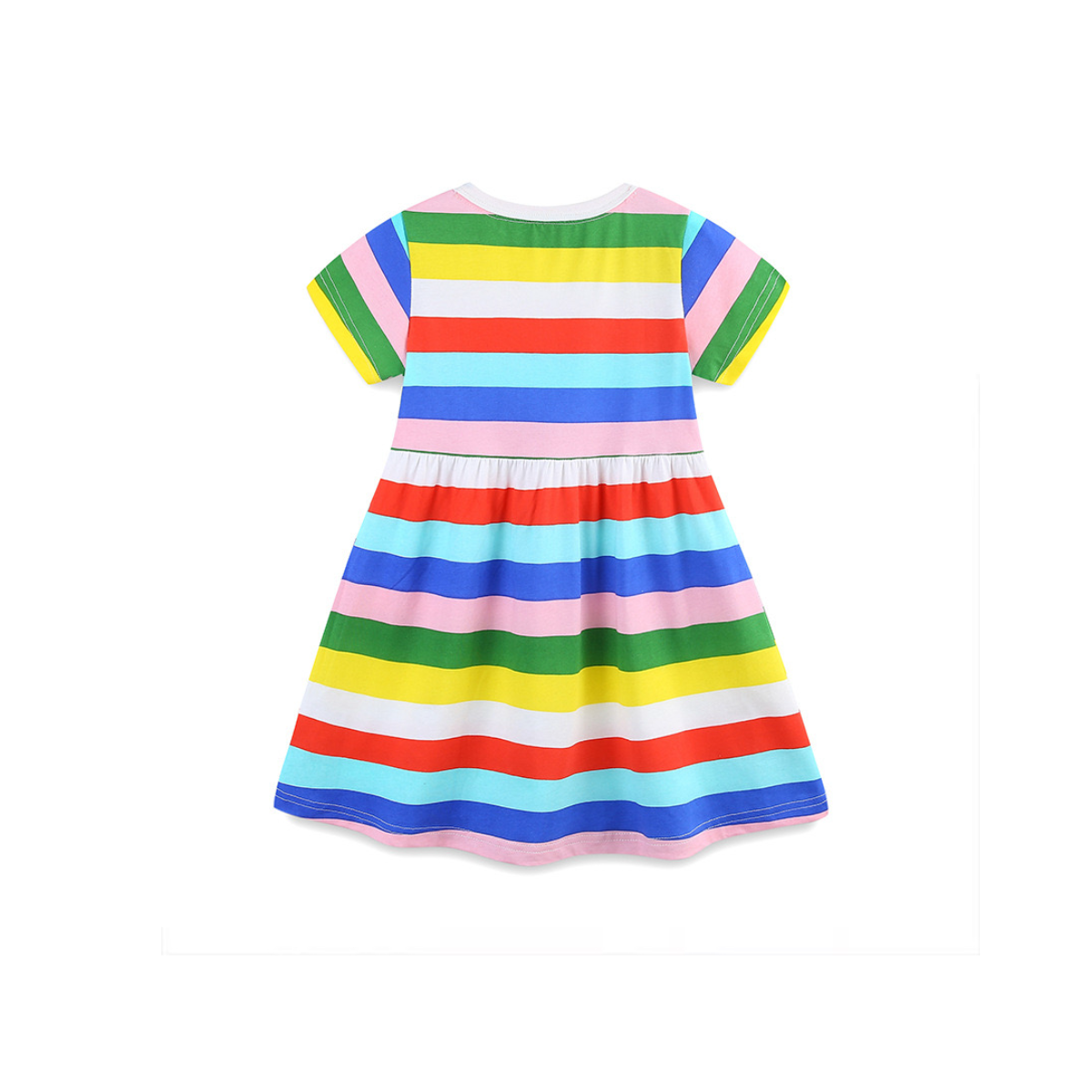 Rainbow Stripe Dress