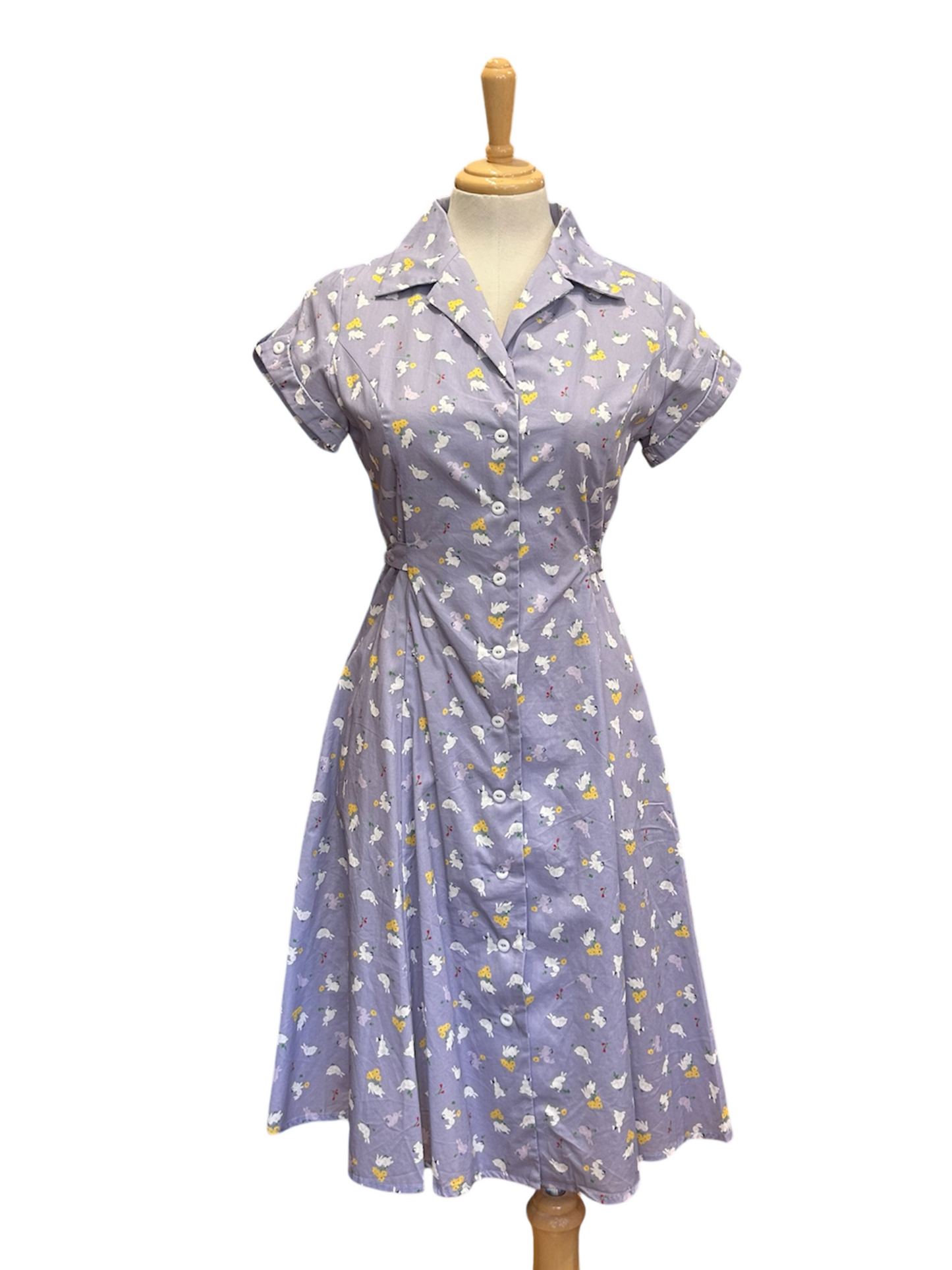 Sweet Temptation Dress - lavender bunny