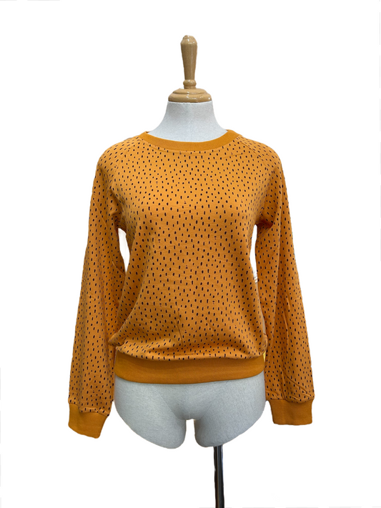 Amanda Sweater - abstract raindrops