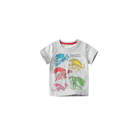 Glow in the dark Dragon Tee