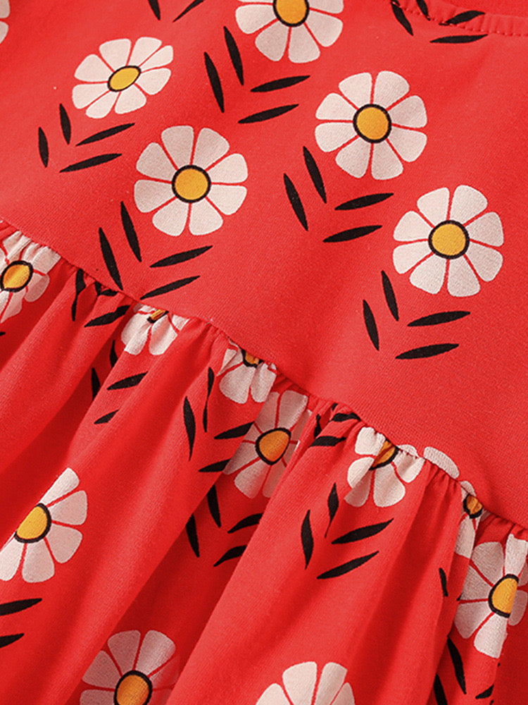Daisy Red Dress