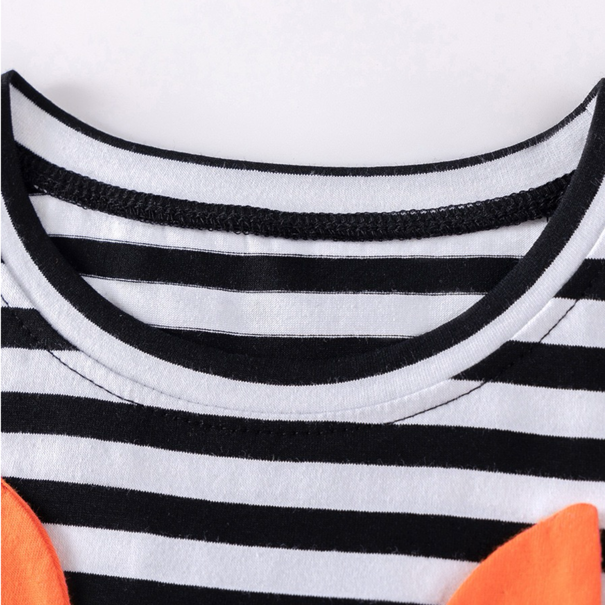 Midnight Kitty Stripe Dress