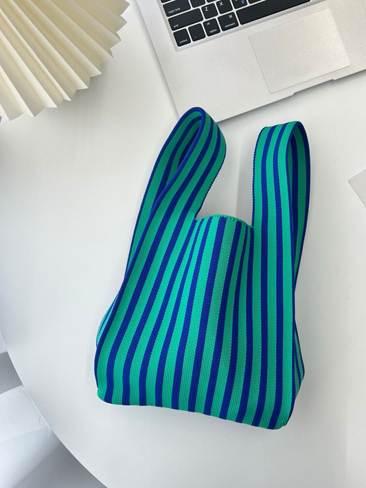 Handmade Knit tote bag
