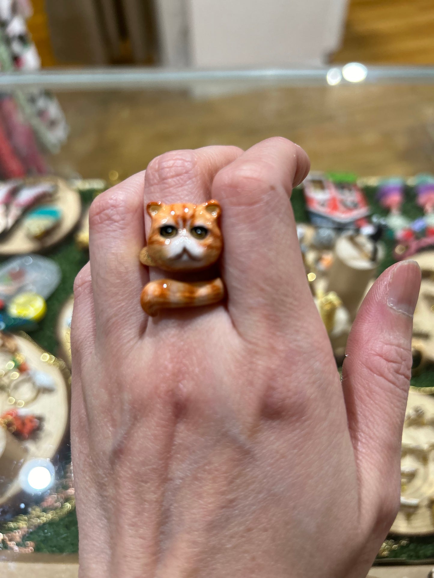Handmade Cat Ring