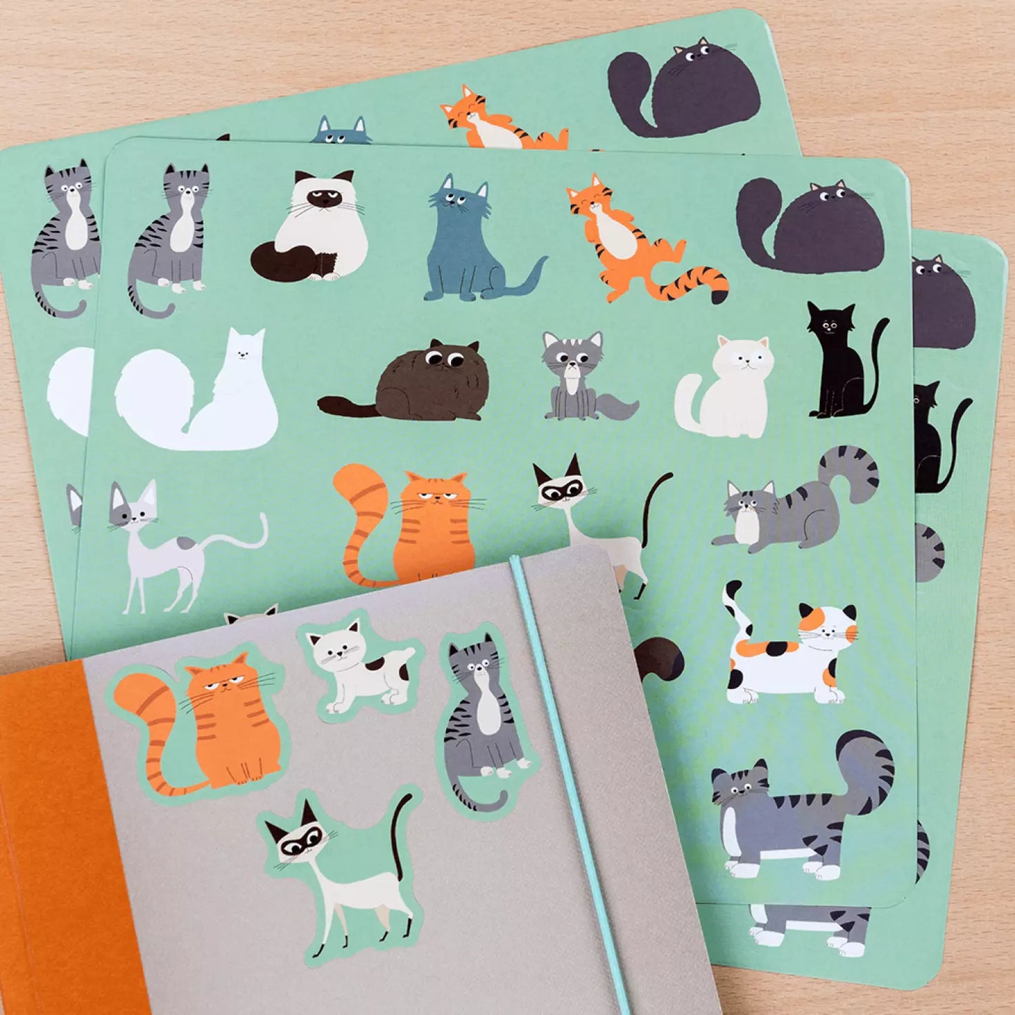 Rex nine lives stickers