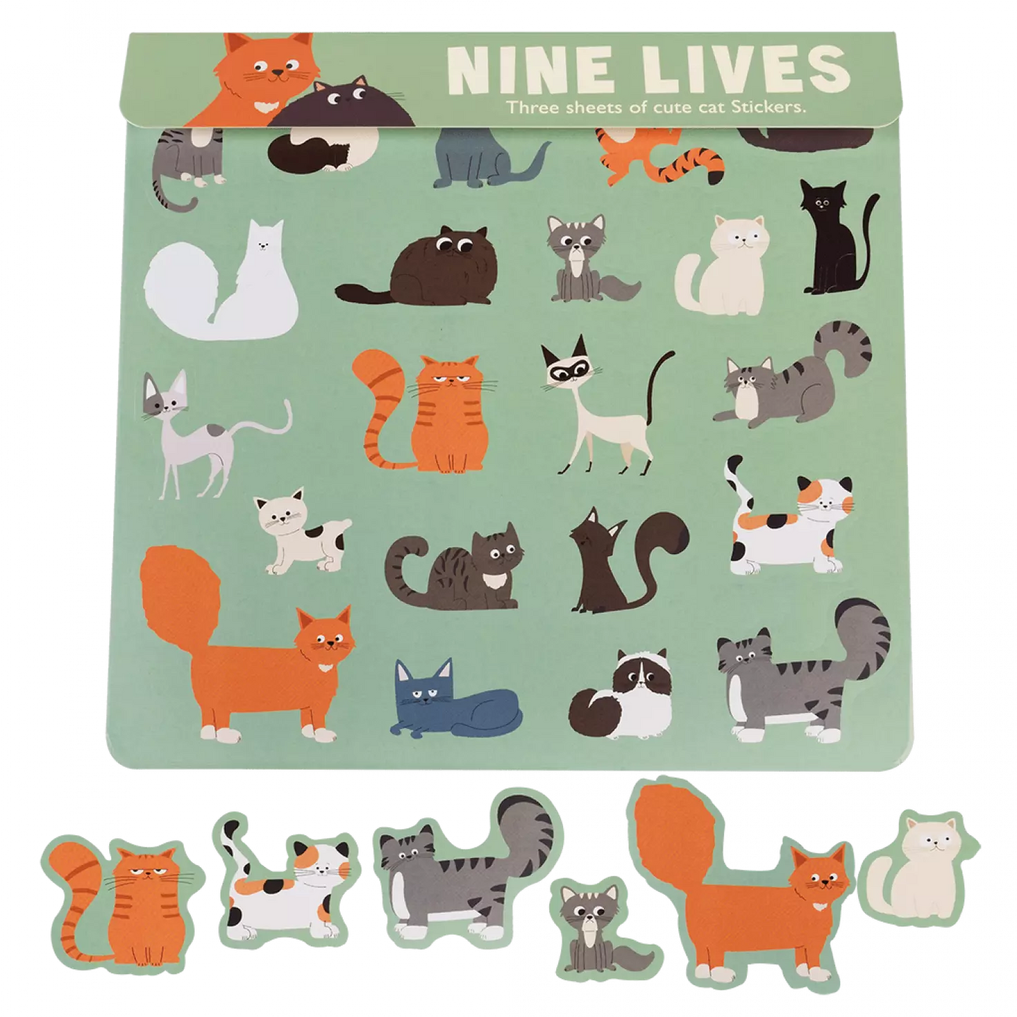 Rex nine lives stickers