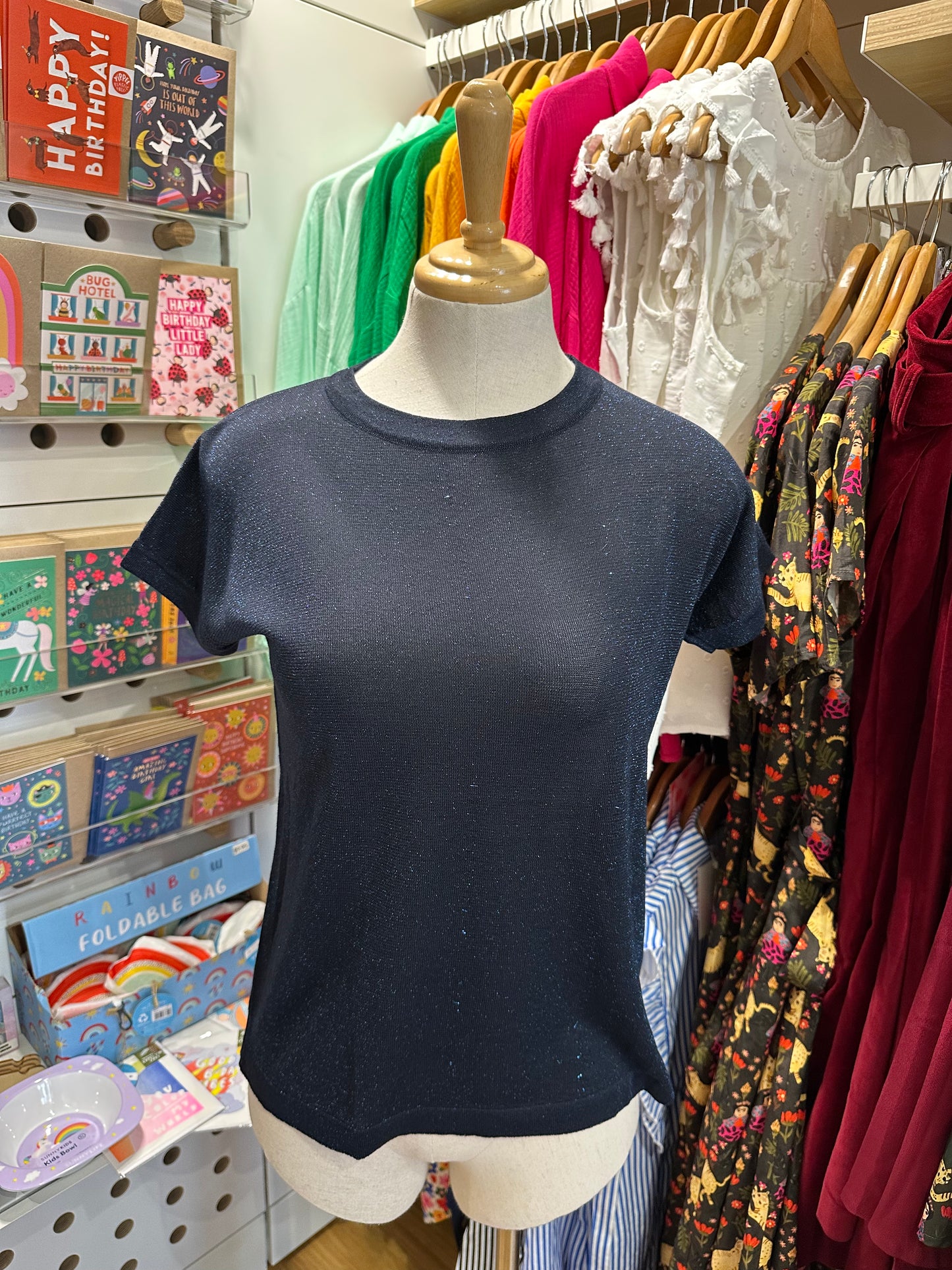 Lurex Knit Top (3 colours available)
