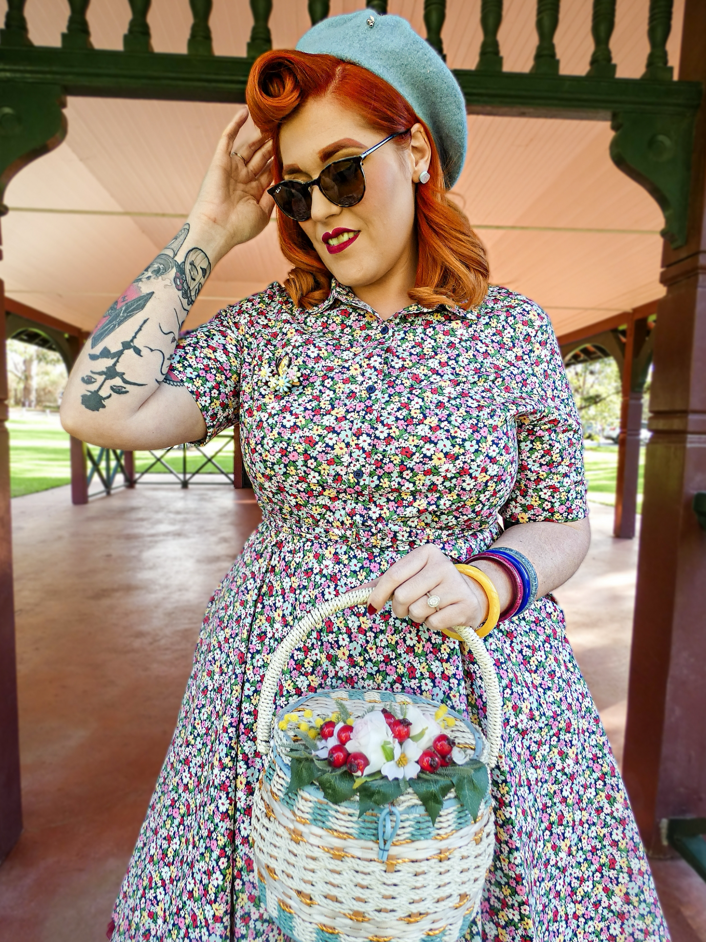 Audrey Dress - floral