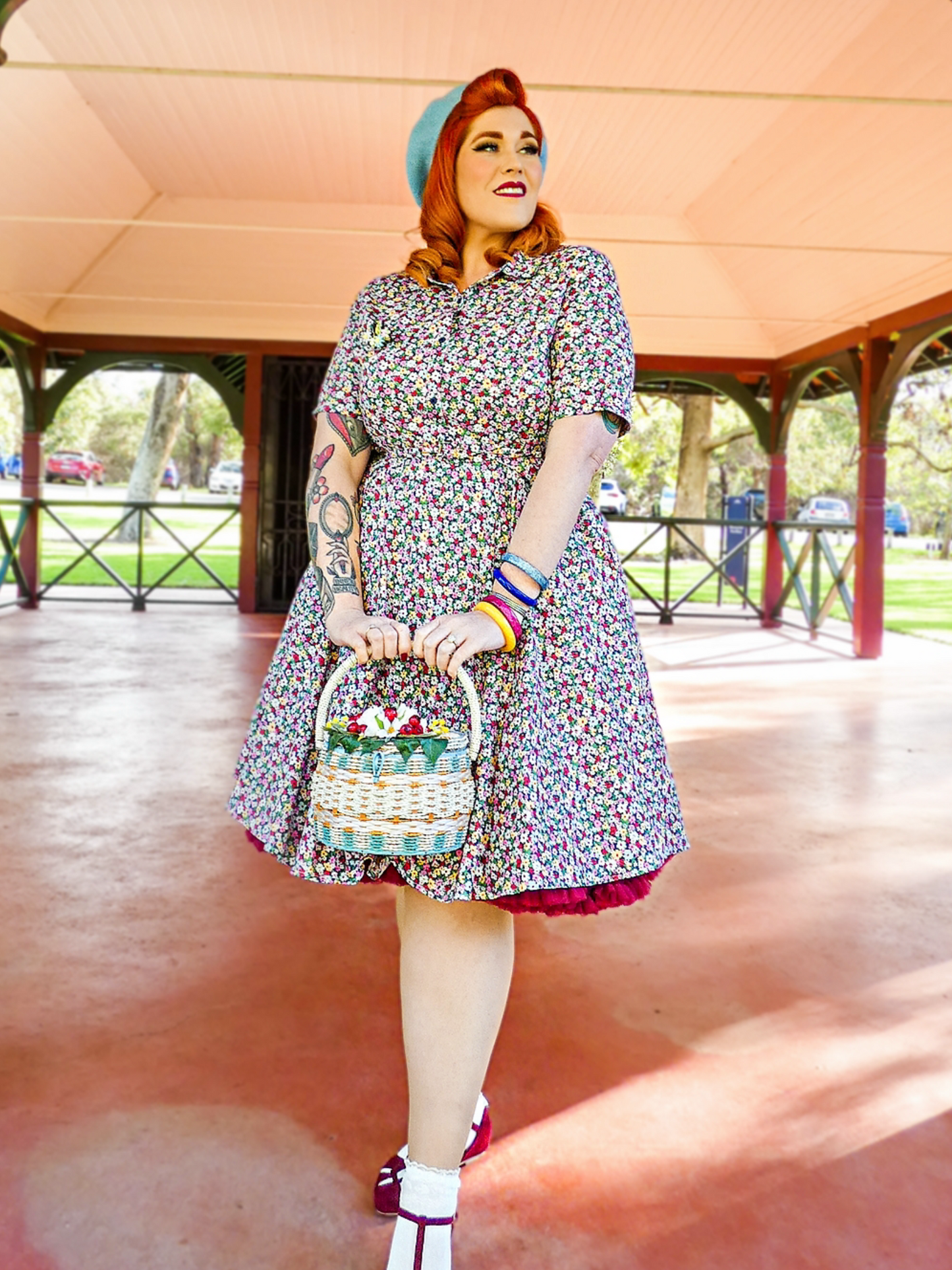 Audrey Dress - floral