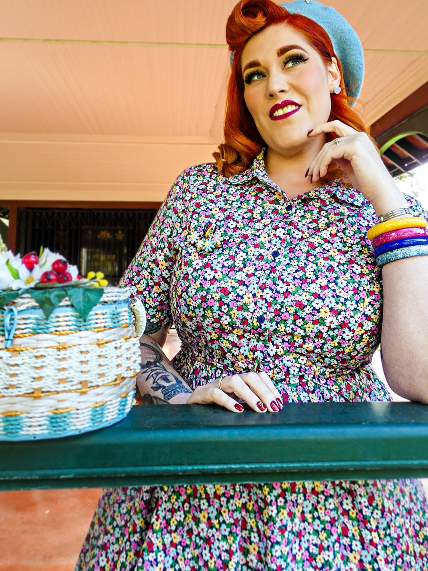 Audrey Dress - floral