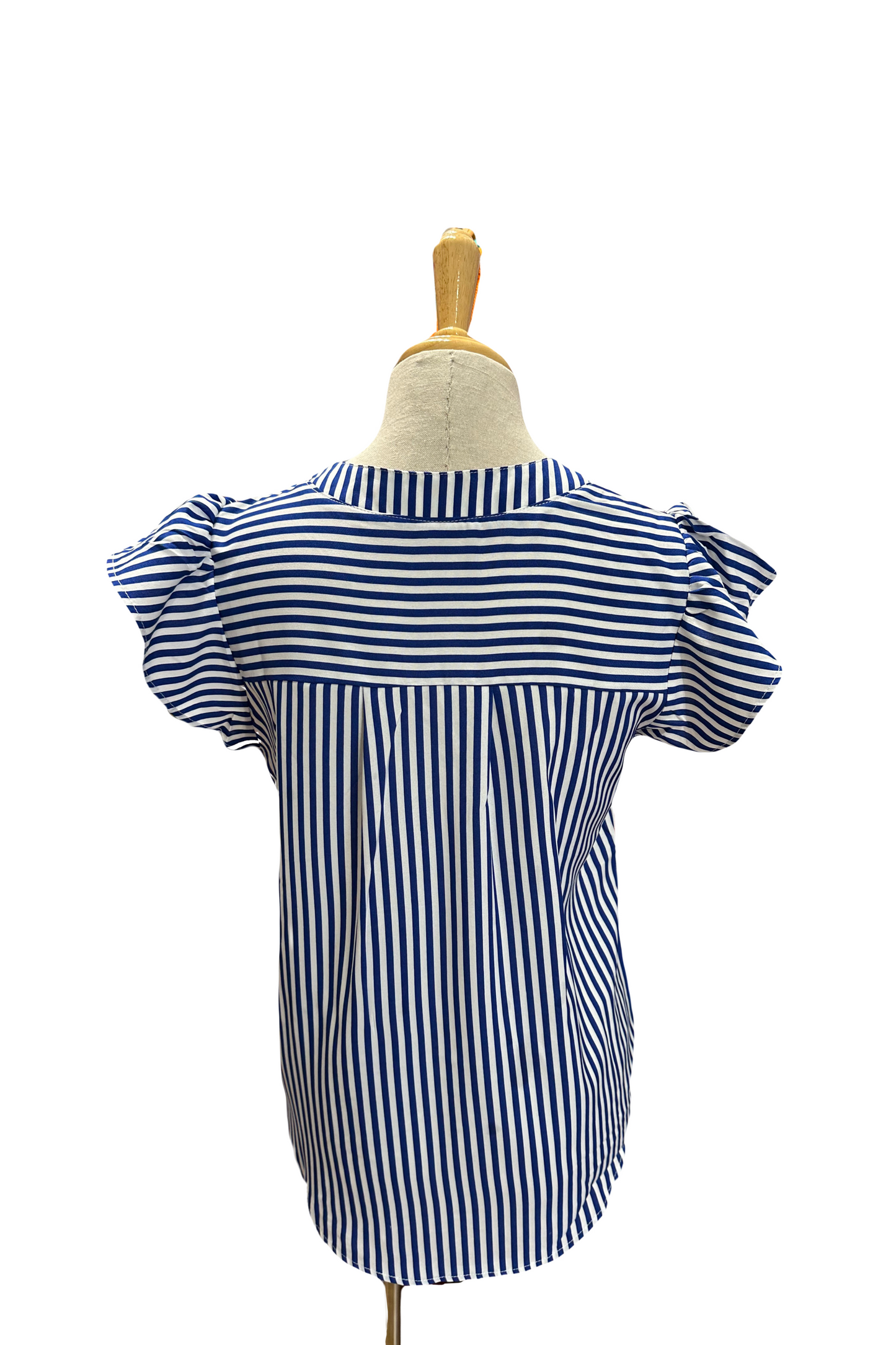 Striped Notch Neck Top