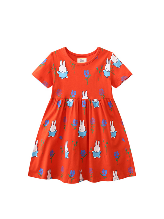 Miffy Red Dress (Size 6,7 & 8 ONLY)