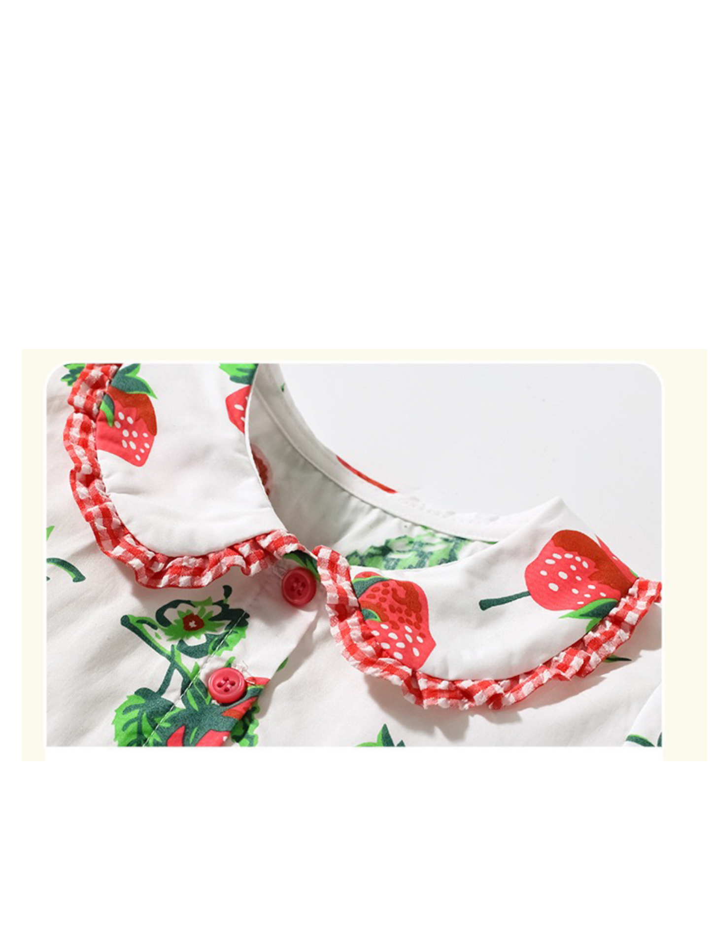 strawberry Dress (5,6,7 years old ONLY)