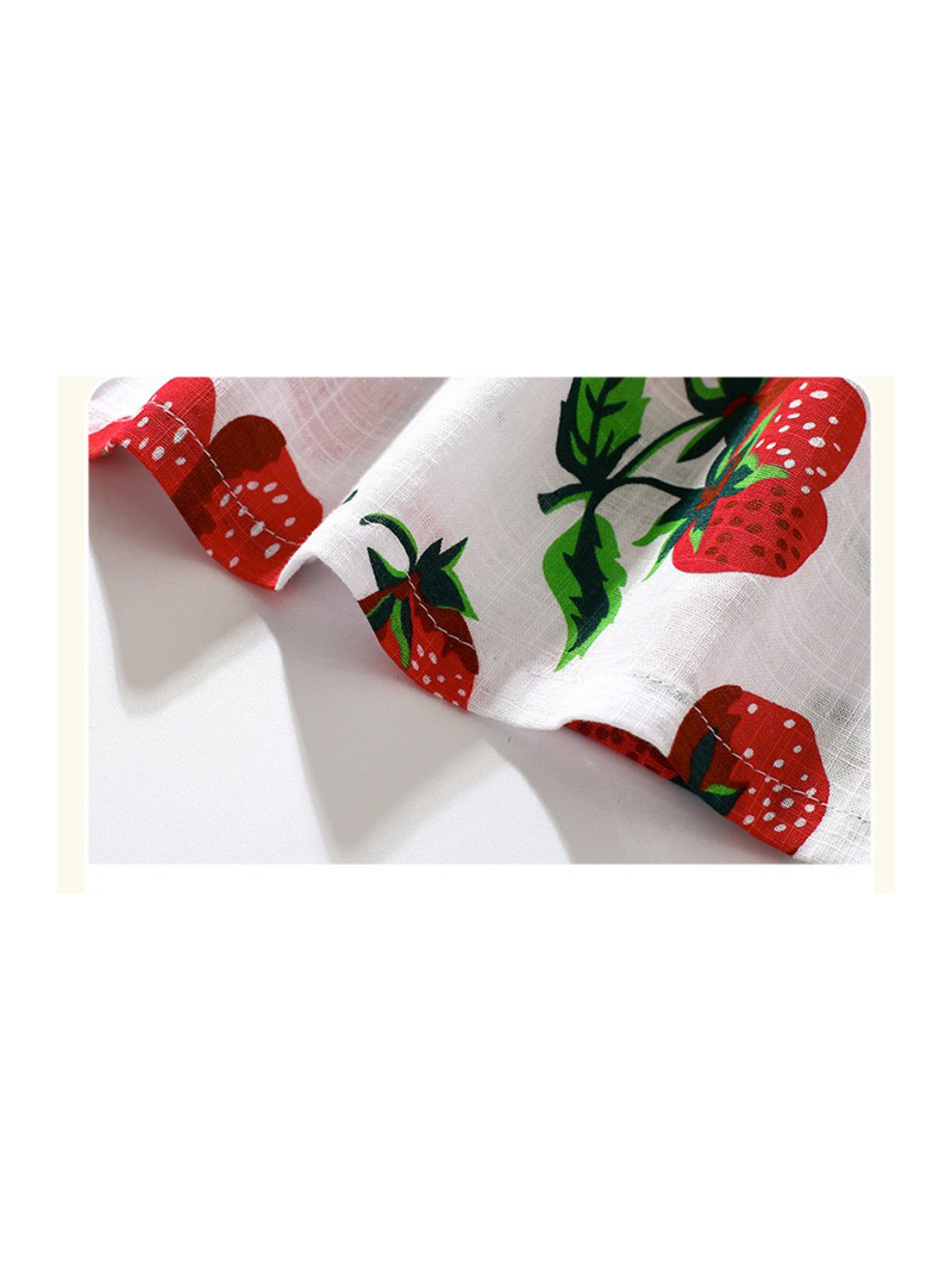 strawberry Dress (5,6,7 years old ONLY)