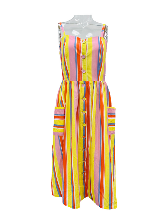 Penelope Dress - stripe