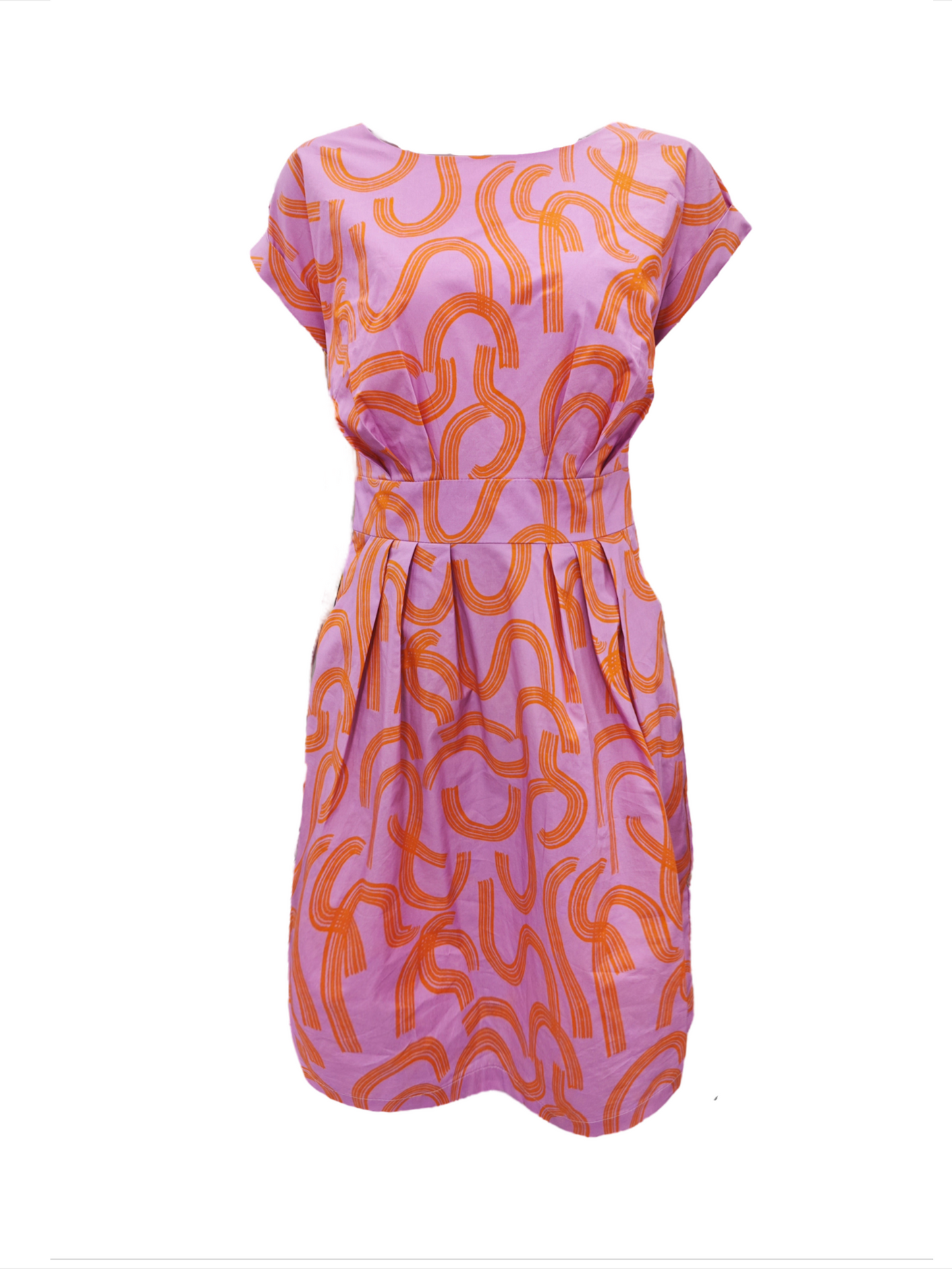 A Walk in the Park Dress - squiggles
