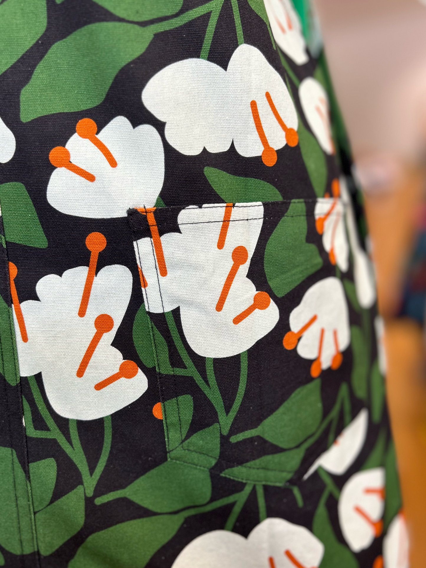 Emily Overall Dress - Floral (Clearance Sale)
