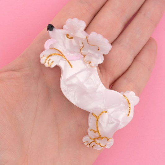 Coucou Suzette Poodle Hair Claw
