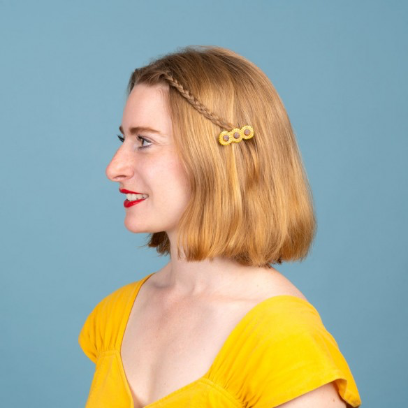 Coucou Suzette Sunflower hair clip