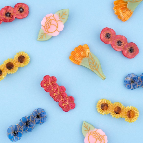 Coucou Suzette Sunflower hair clip