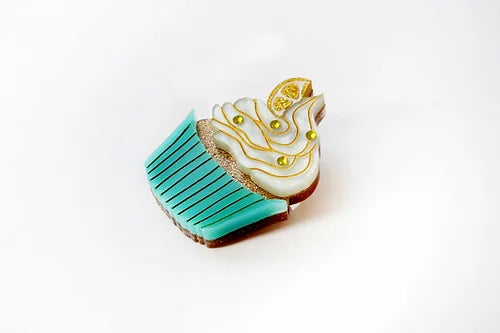 Laliblue Cupcake Brooch