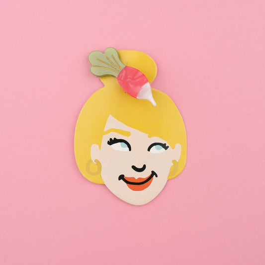 Coucou Suzette Raddish hair clip