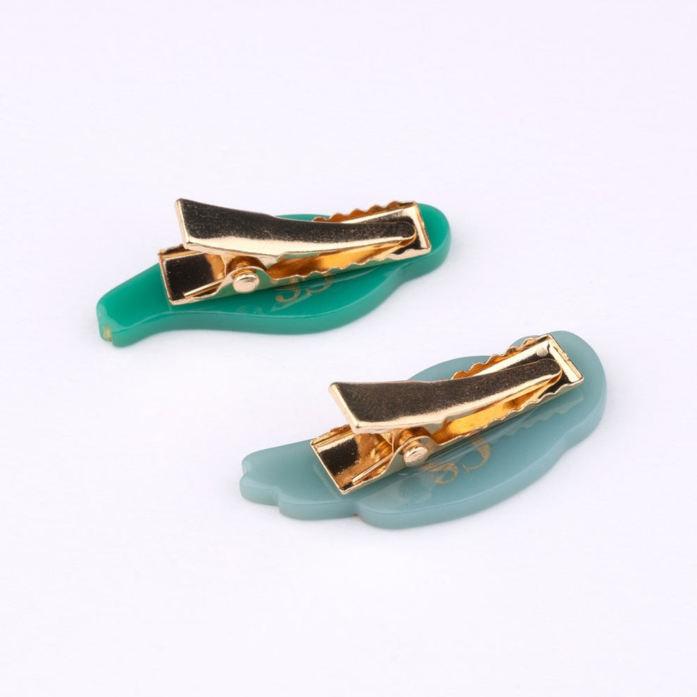 Coucou Suzette Lovebirds hair clip set