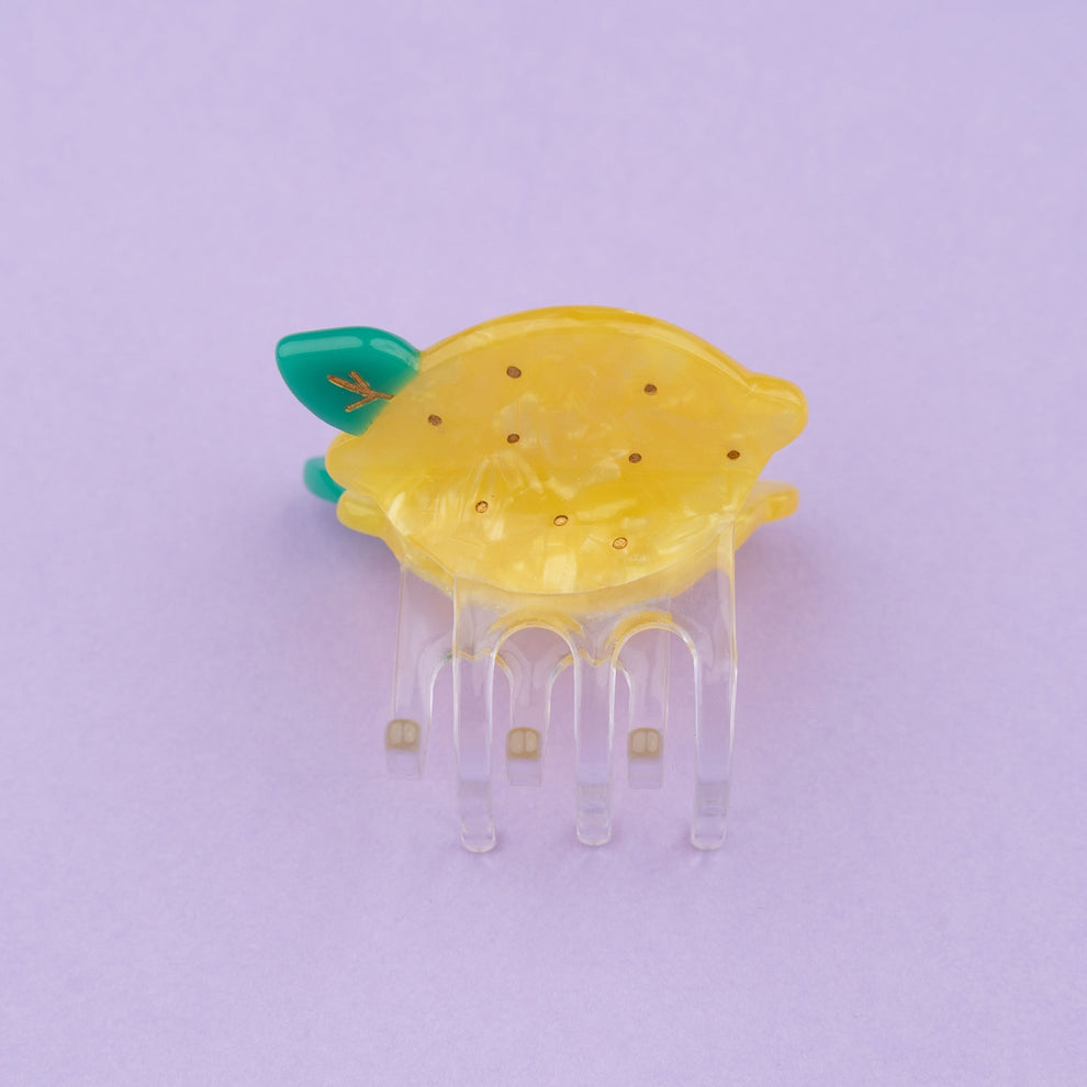 Coucou Suzette lemon mini Hair Claw