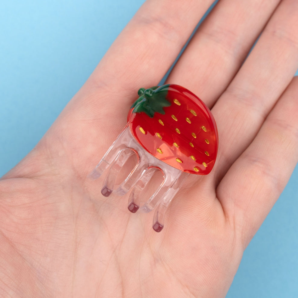 Coucou Suzette Strawberry mini Hair Claw