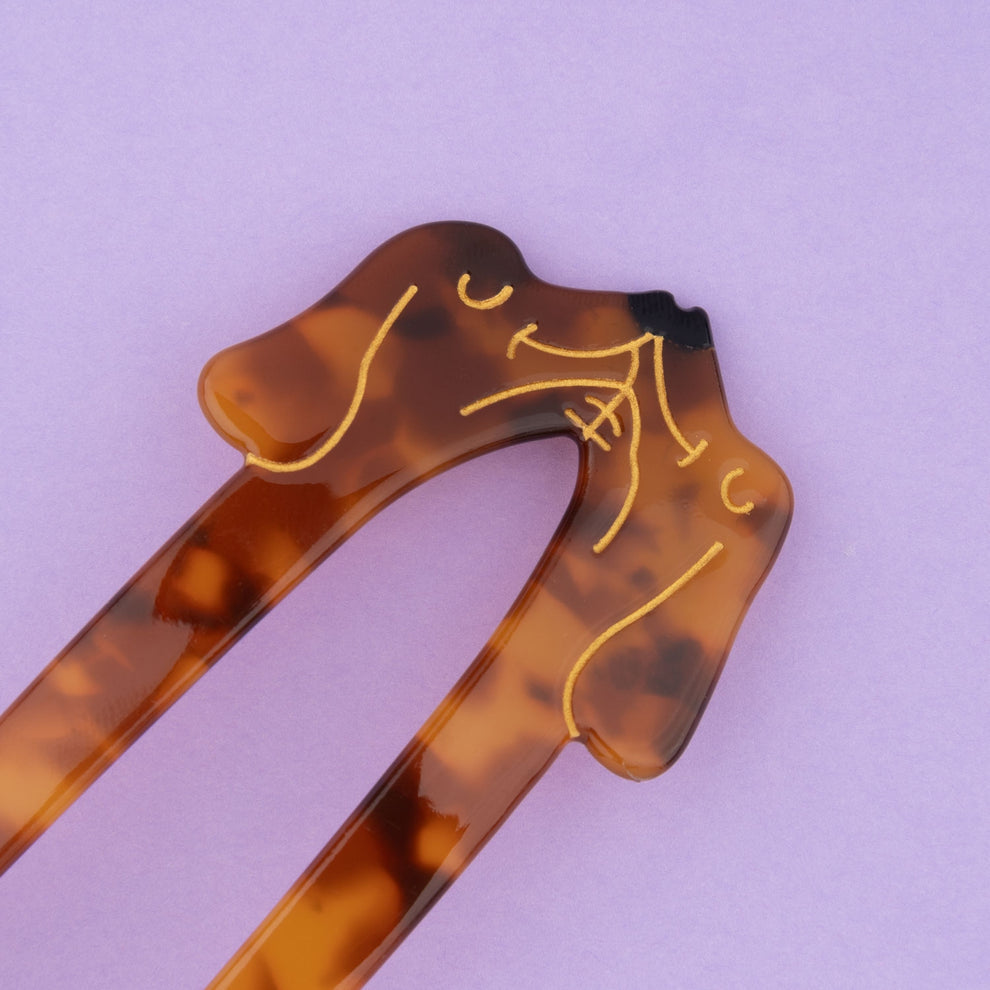 Coucou Suzette Dachshund Hair stick