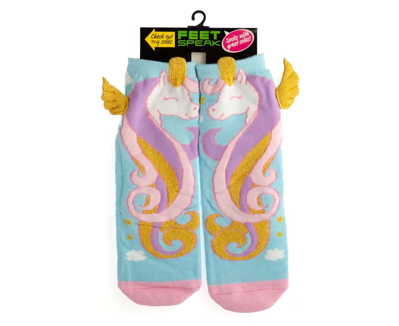 Feet speak socks Unicorn Princess
