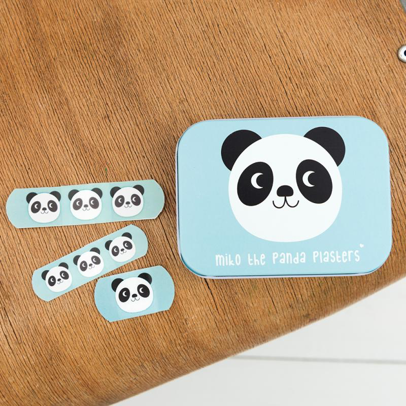 REX Child Plasters Tin -Miko the Panda (30 packs)
