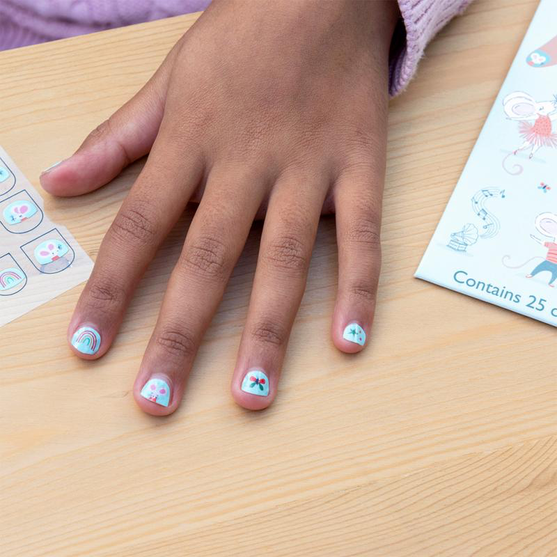 REX Child Nail Stickers -Mimi and Milo