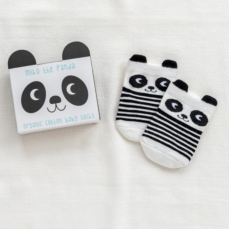 REX Pair of baby socks - Miko the Panda (One pair)