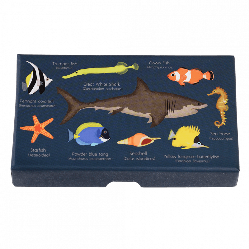 Set Of Mini Stamps -Ocean